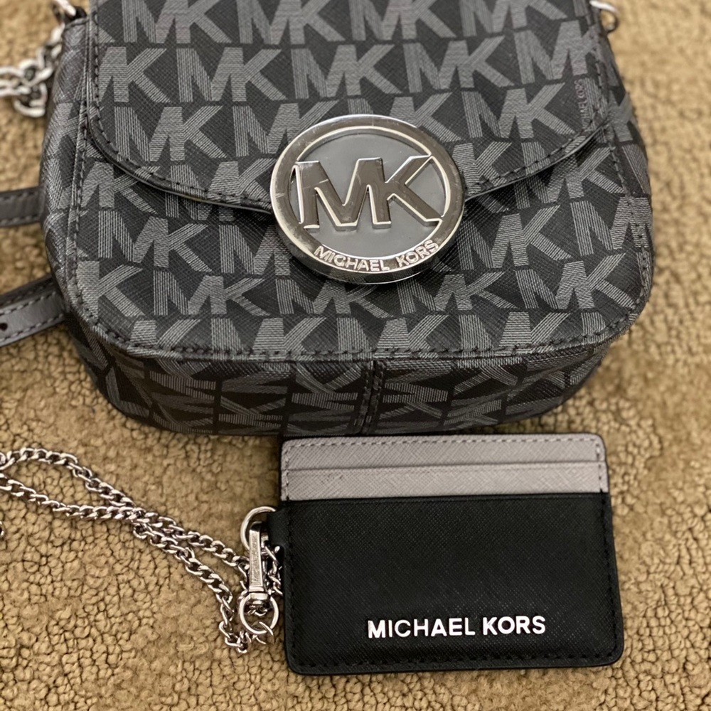Michael Kors crossbody and card wallet